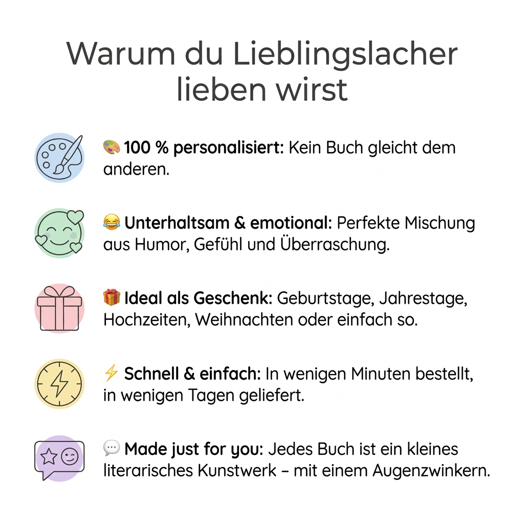 Lieblingslacher - Mystery Book